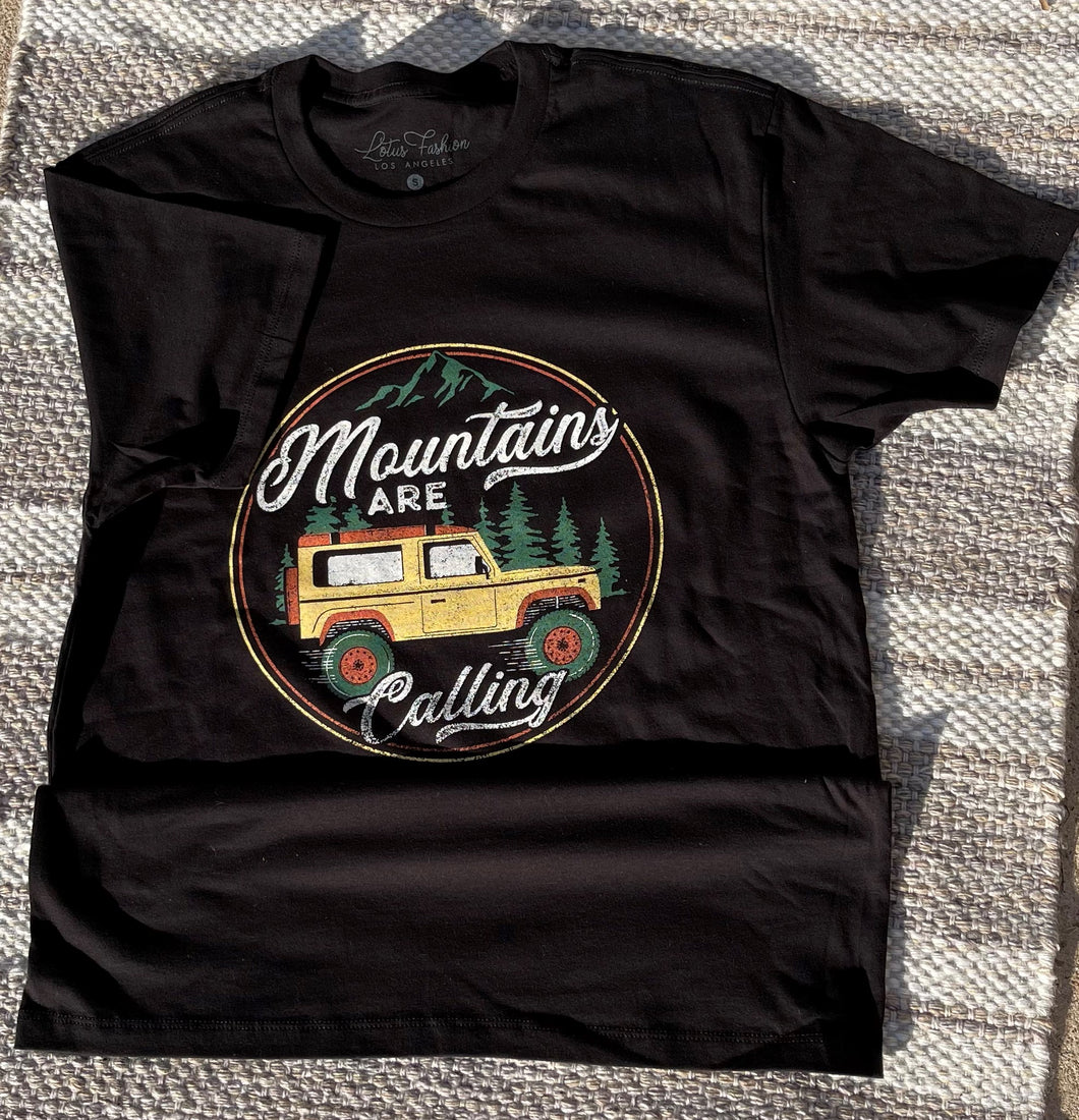 Mountains Are Calling Tee